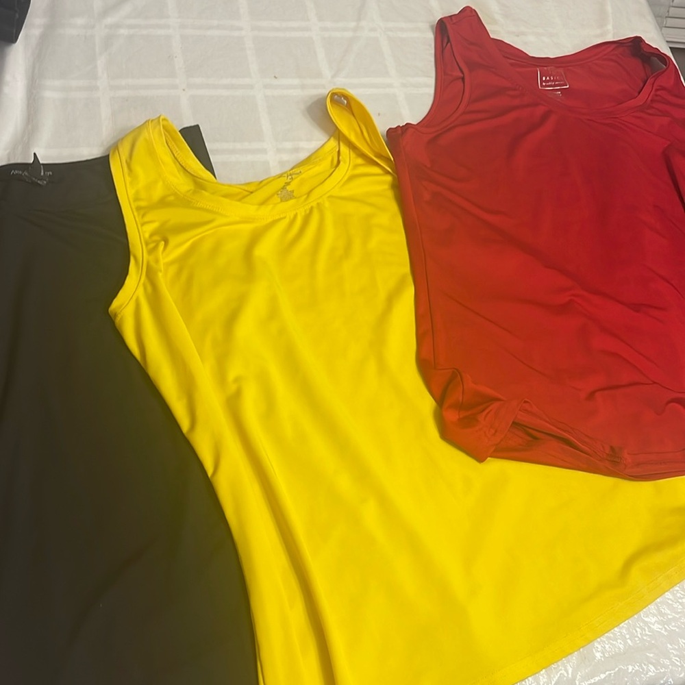 Ashley Stewart 3 Cami Tank Tops
Gently Worn 
No Stains or Spots